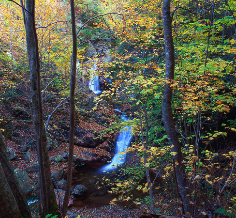 Upper Creek Double Falls 2